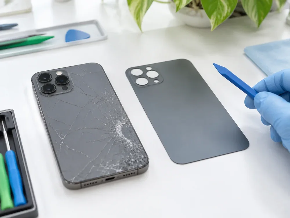 Výmena zadného skla iPhone 16 Pro Max