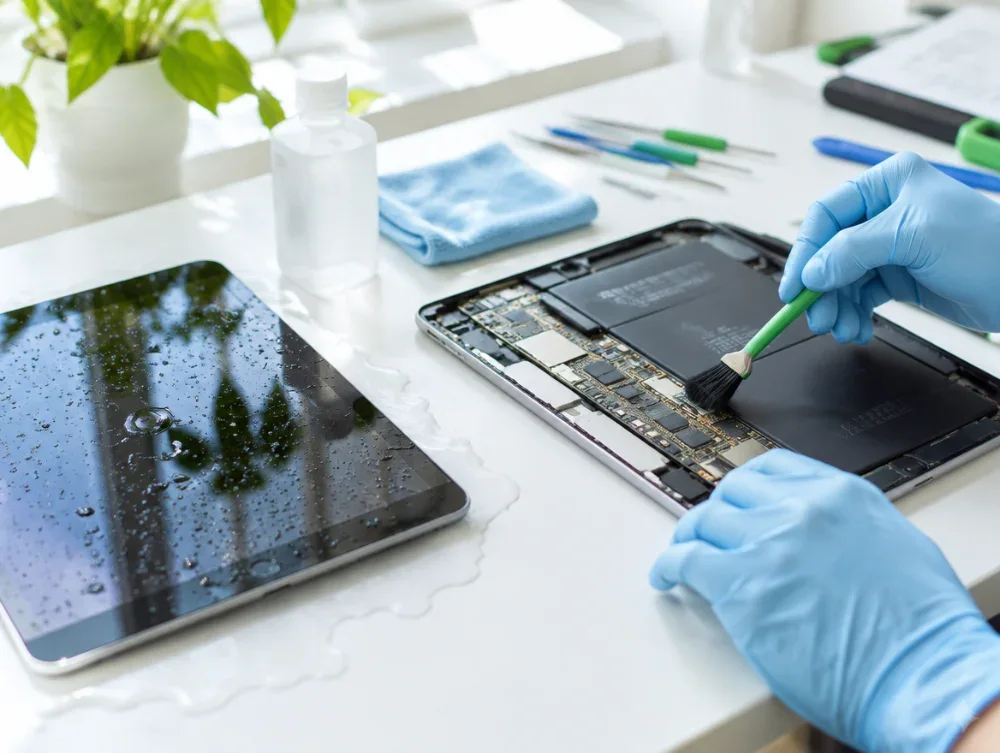 Oprava po utopení Apple iPad Mini 4