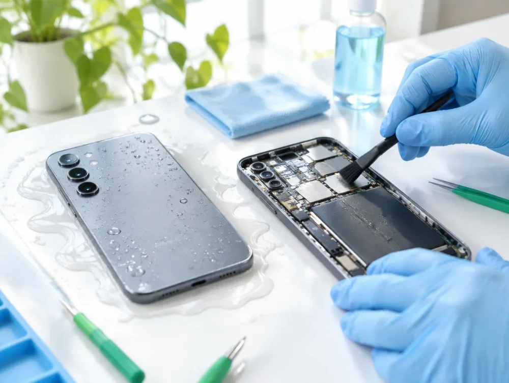Oprava po utopení Samsung Galaxy A50 (A505F)